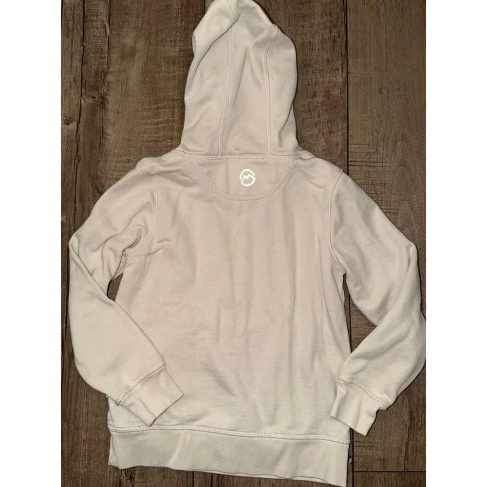 Magellan Outdoors Kids Cream Golden Retriever Dog Graphic Hoodie XS 6-7